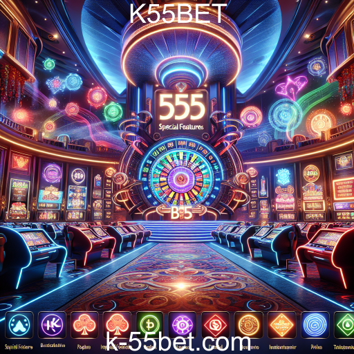 Explore a Categoria 'Recursos Especiais' da K55BET